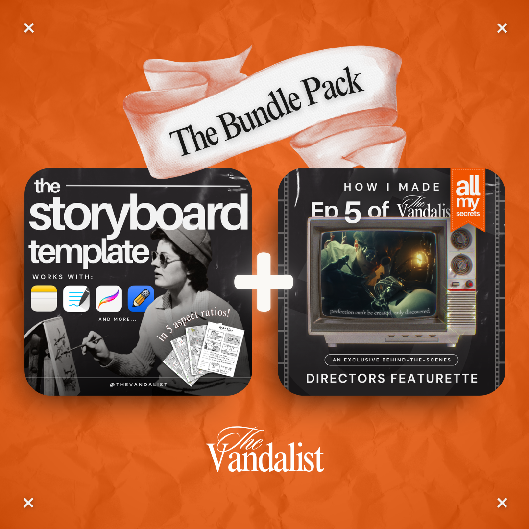 EP 5 BTS Featurette Package + The Storyboard Template Bundle