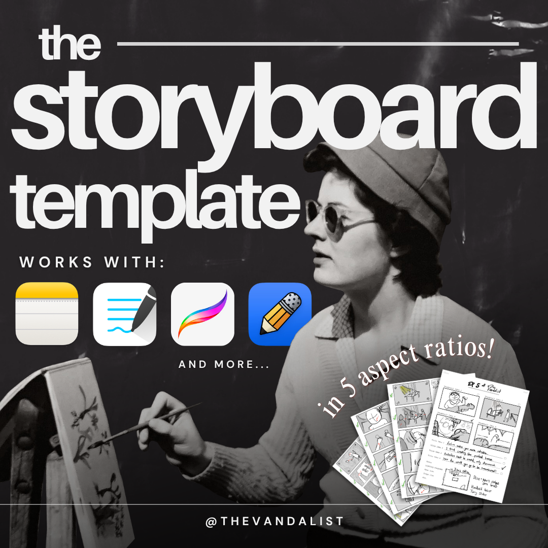 The Storyboard Template