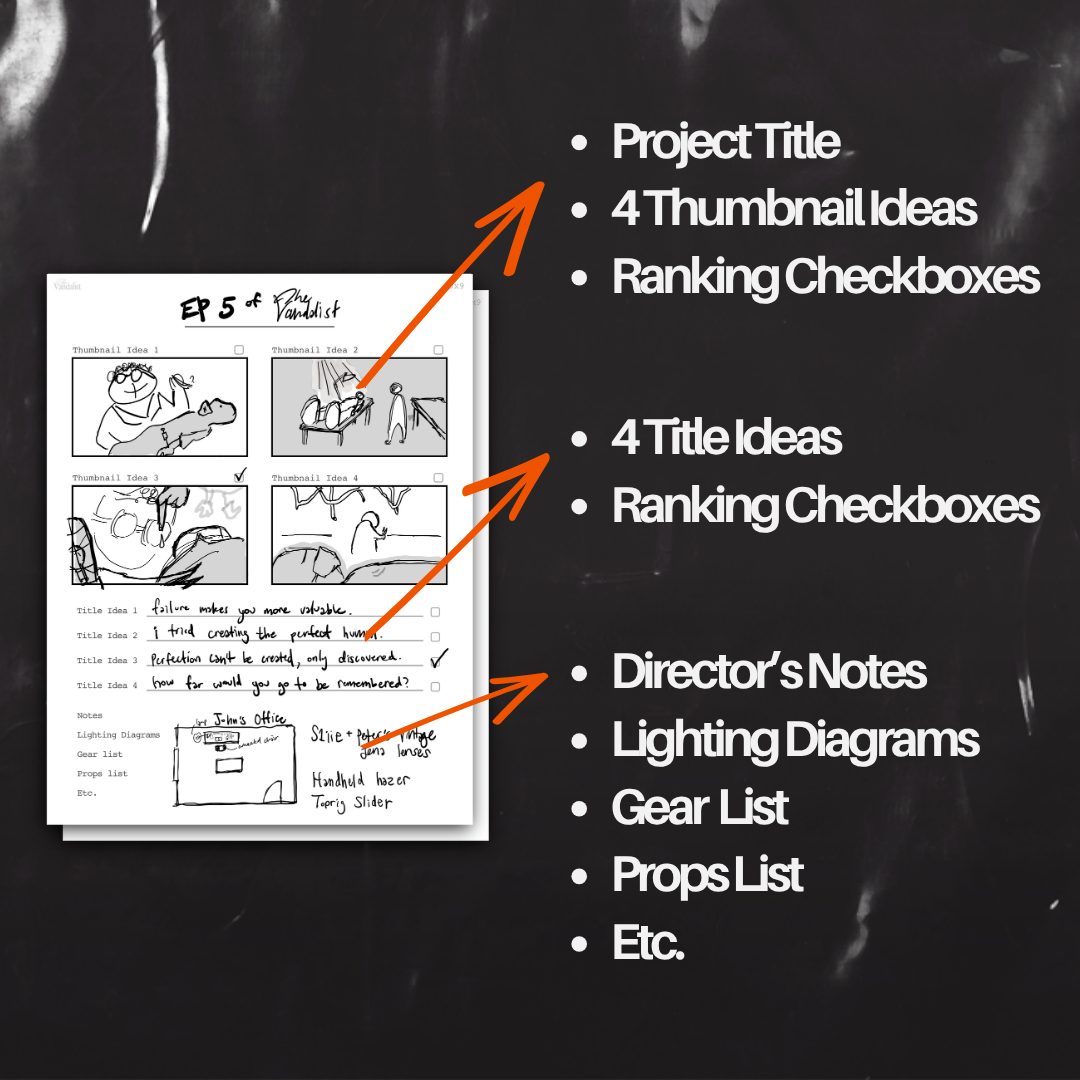 The Storyboard Template