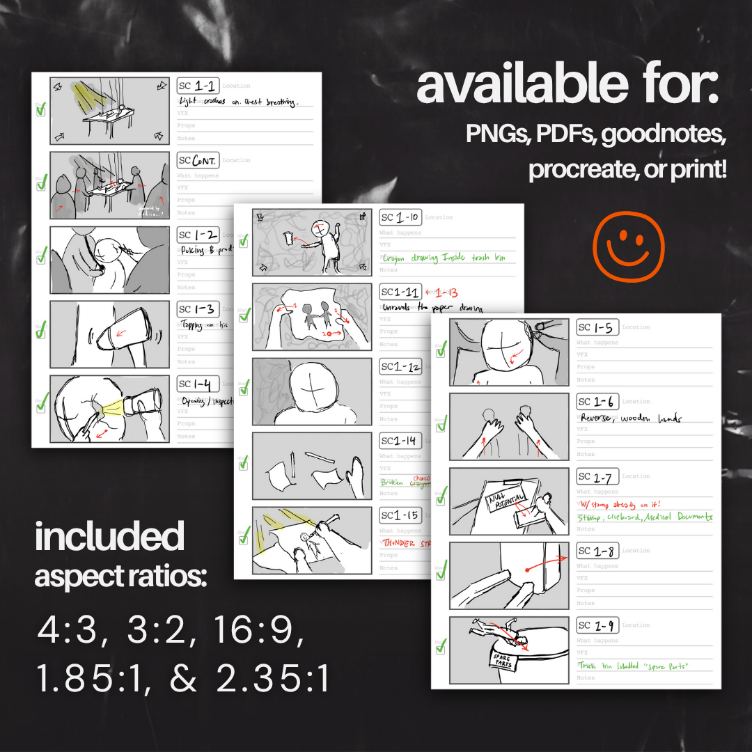 The Storyboard Template